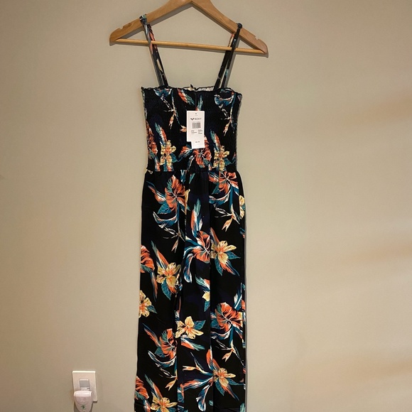 Roxy Straight To Romantic Strappy Dress Jumpsuit - Picture 5 of 8